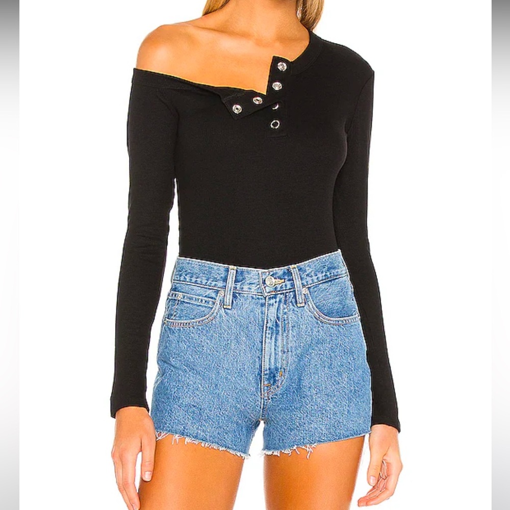 The Line By K Harley Top in Black
